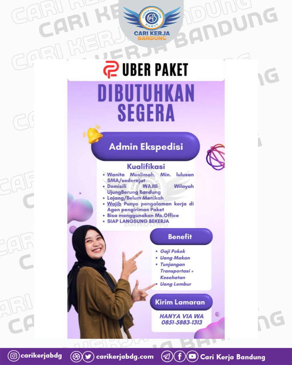 Lowongan Kerja Menarik di Bandung! - Cari Kerja Bandung